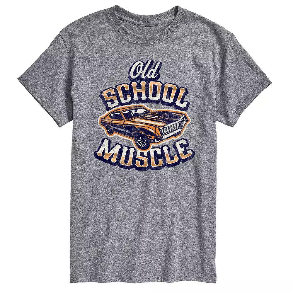 Men's Old School Muscle Graphic Tee,  Product Image