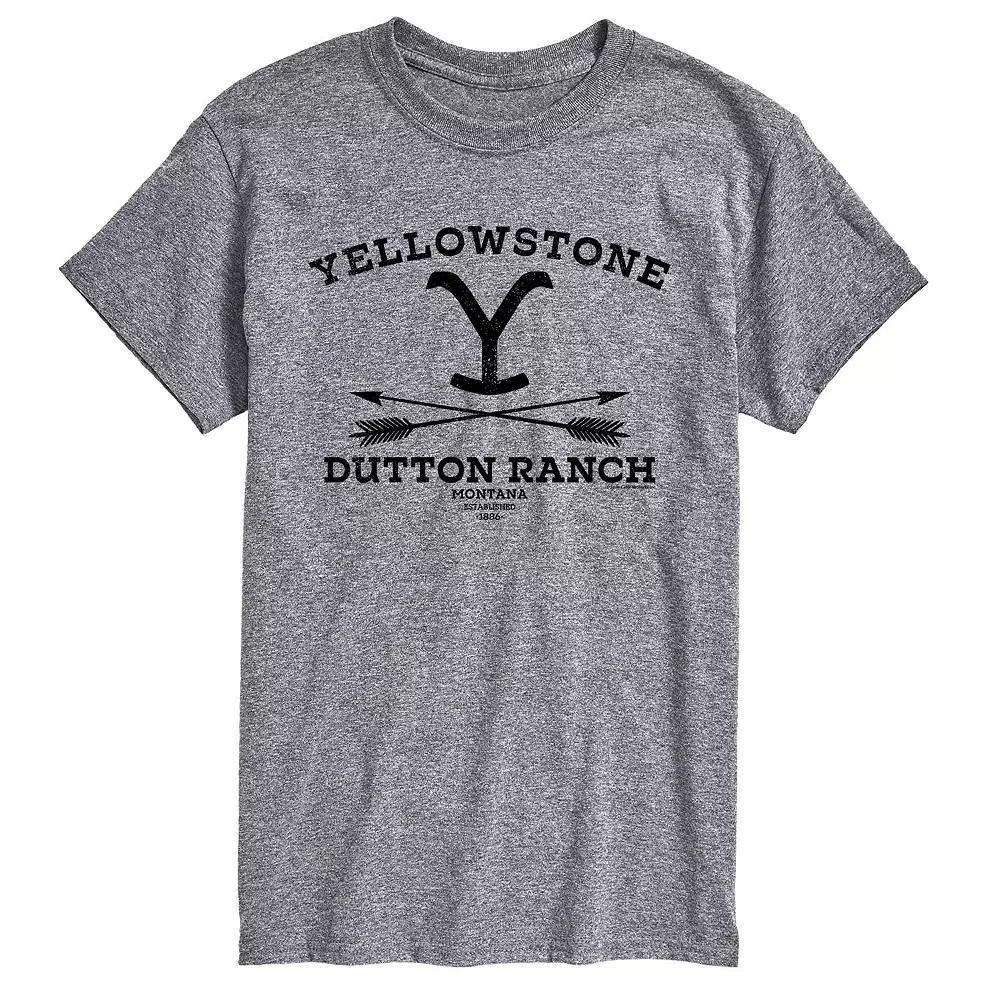 Big & Tall Yellowstone Dutton Ranch Tee, Men's,  Product Image