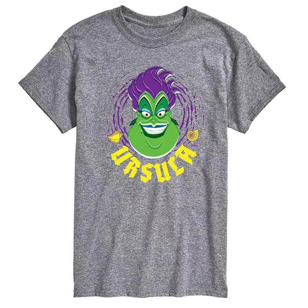 Disney Villains Ursula Men's Graphic Tee, Size: Small, Black Product Image