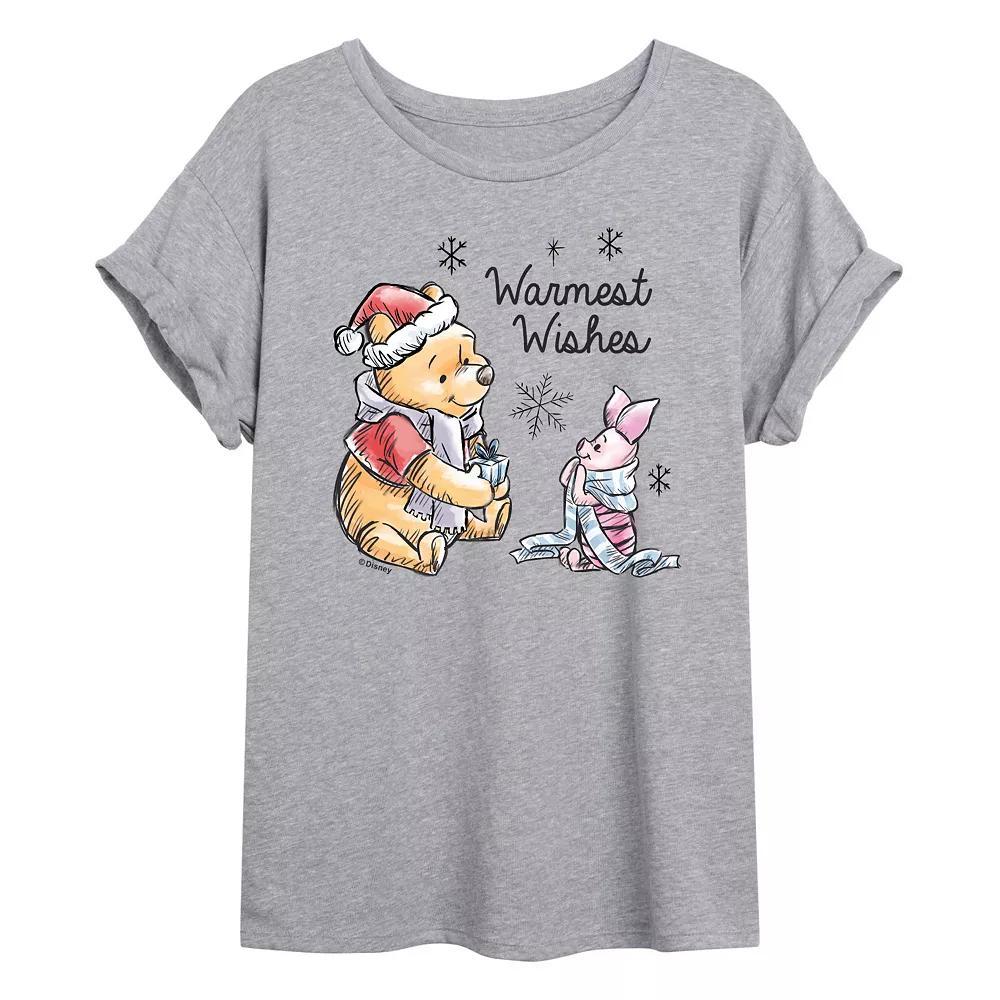 Disney's Winnie The Pooh Women's Warmest Wishes Tee,  Product Image