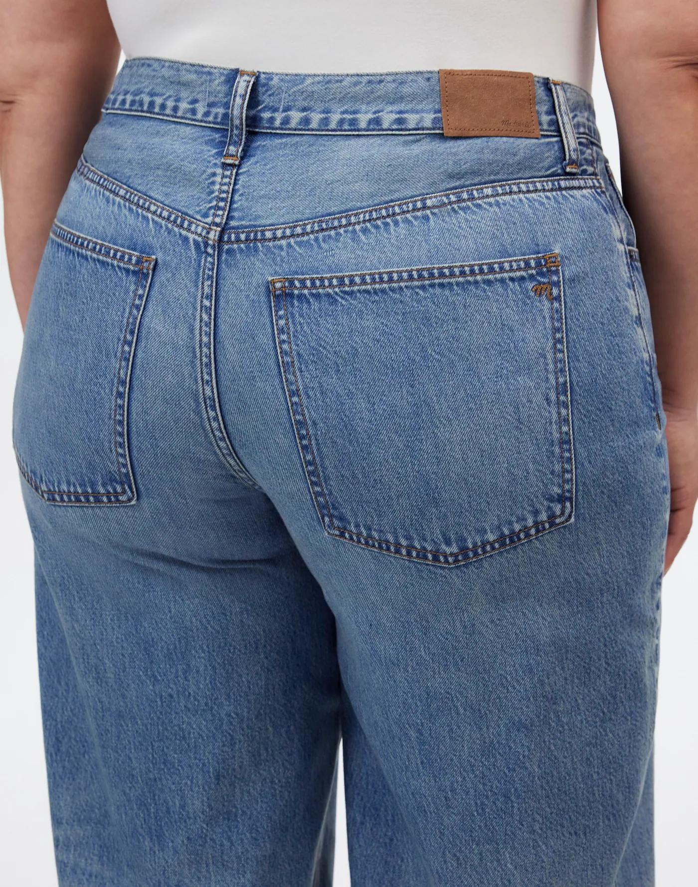 Plus Superwide-Leg Jeans in Billings Wash Product Image