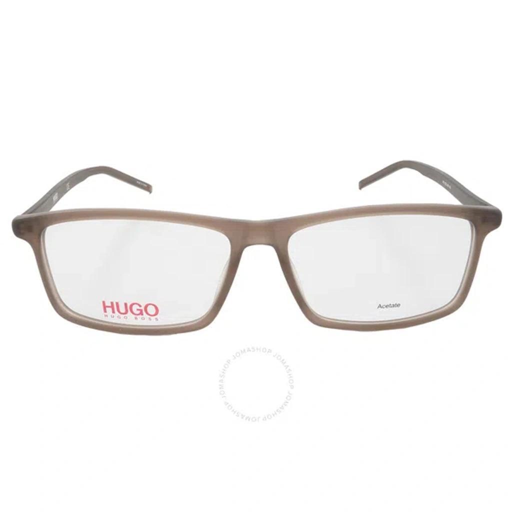 HUGO BOSS Demo Square Men's Eyeglasses Hg 1025 04in 55 In N/a Product Image