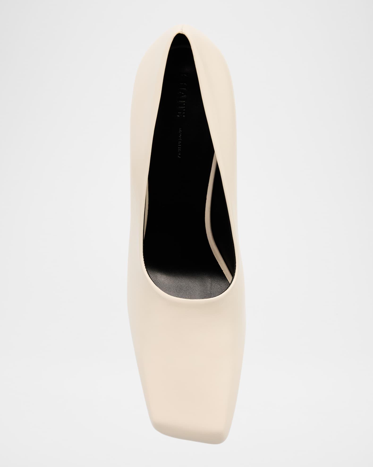 Eva Calfskin Leather Pumps Product Image