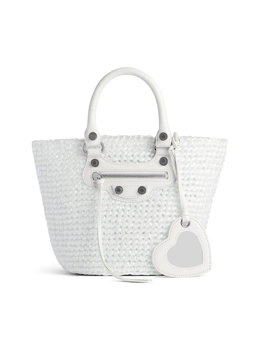 Womens Le Cagole Small Panier Tote Bag Product Image