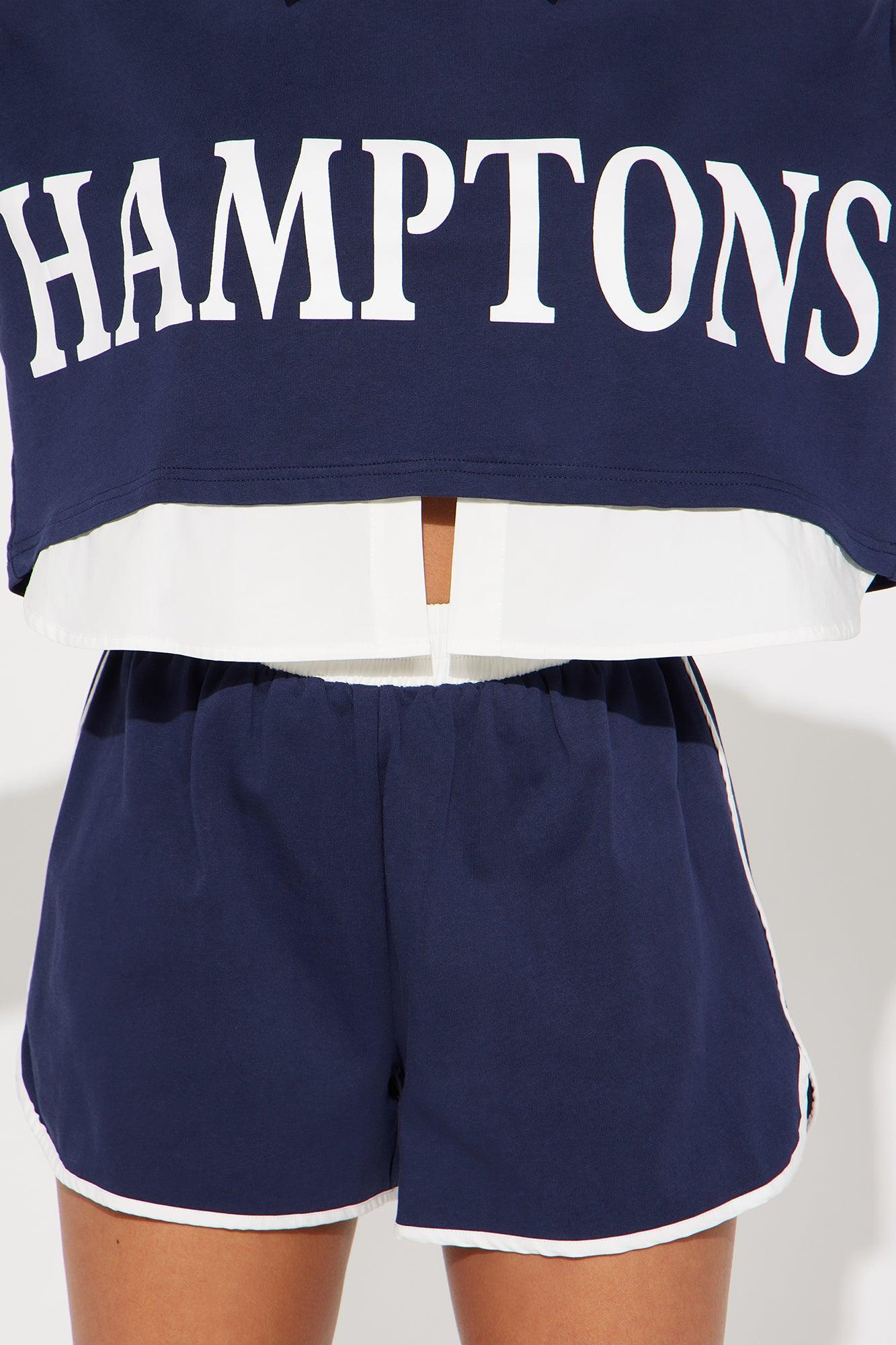 Too Fresh Short Set - Navy Product Image