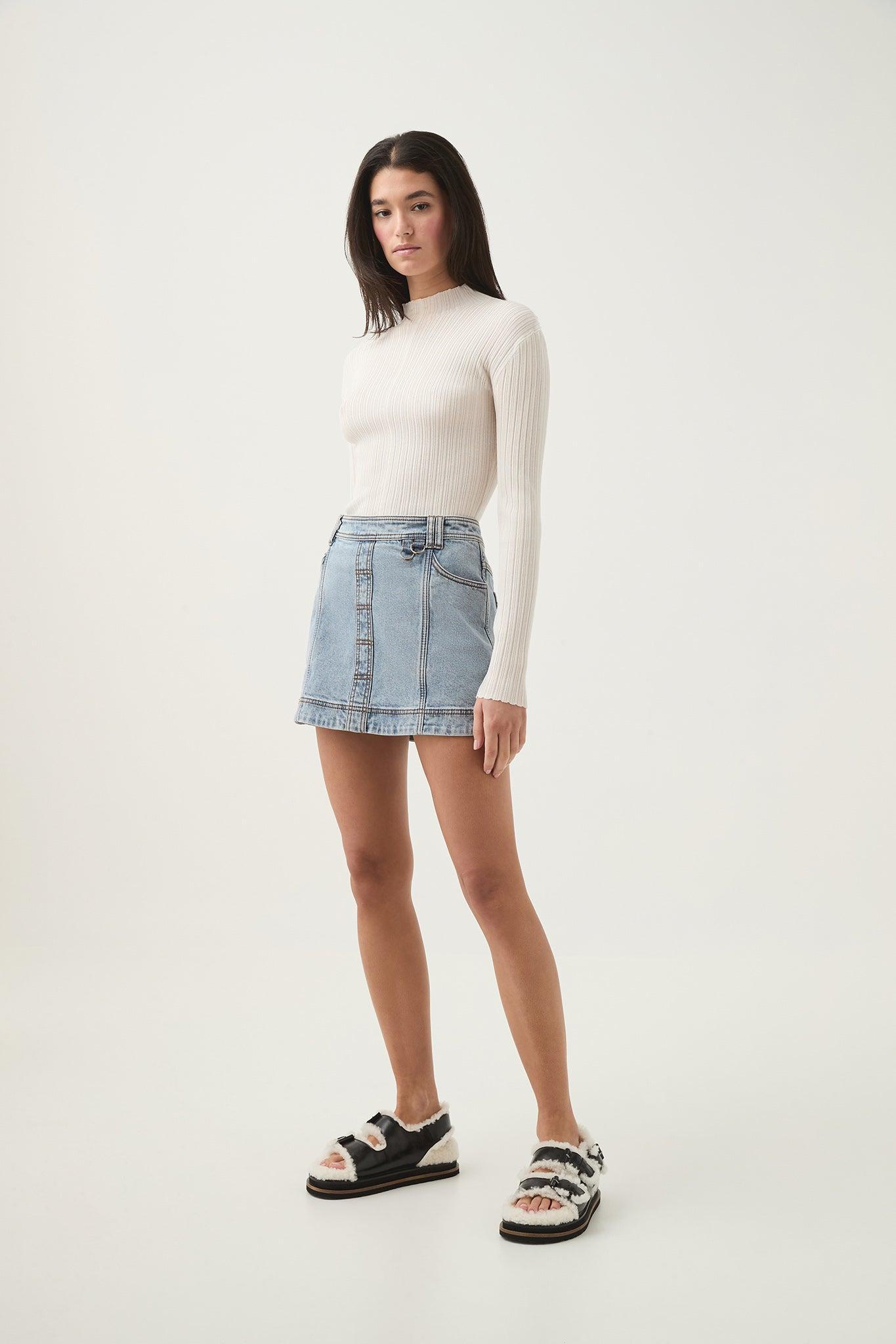 Corie Low Waisted Mini Skirt Product Image