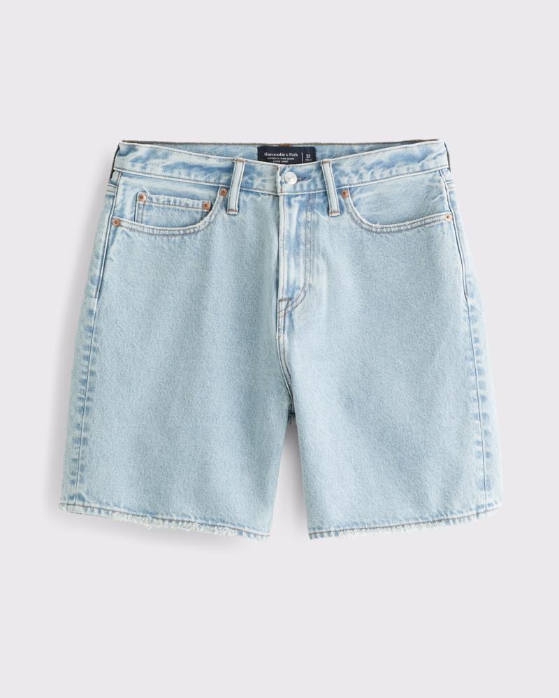 Loose Denim Short Product Image