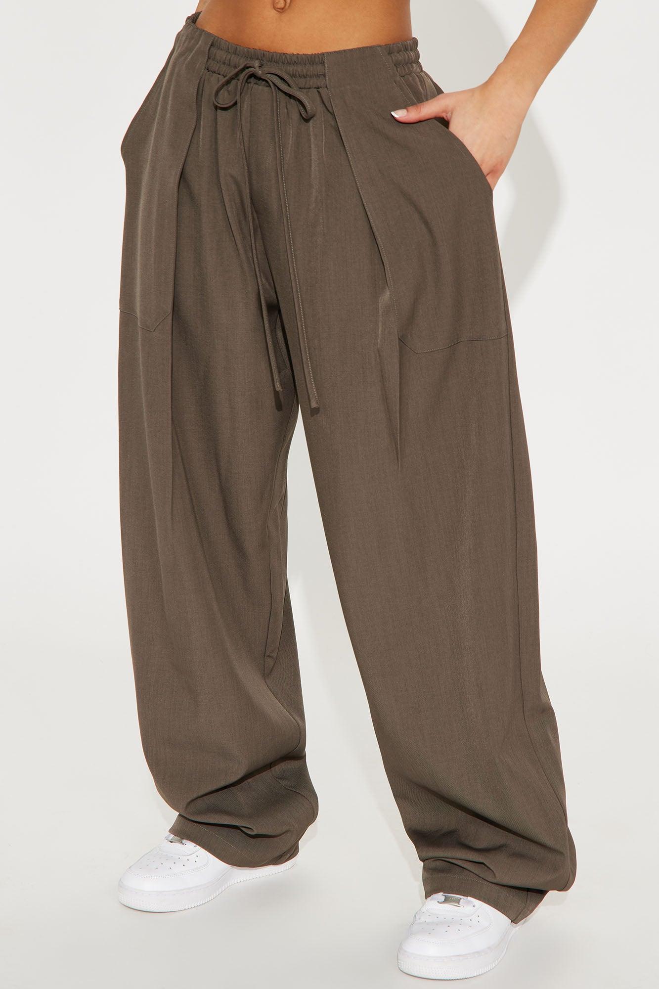 Jenni Pull On Pant - Olive Product Image