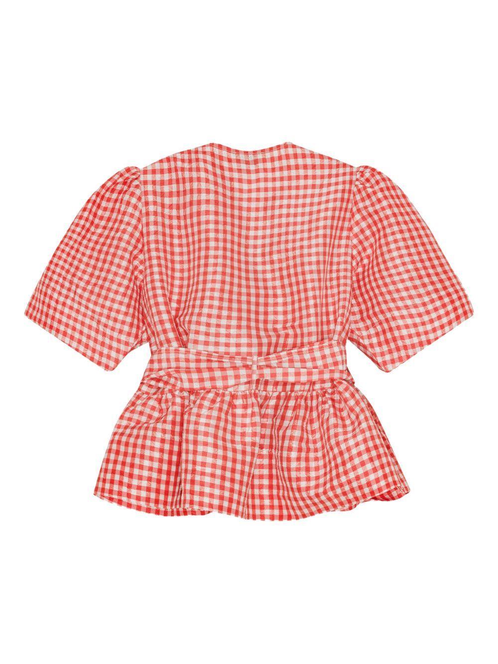 self-tie blouse Product Image