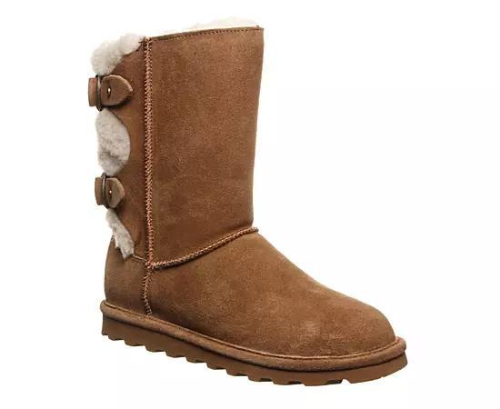 Bearpaw Womens Eloise Wide Calf Water Resistant Fur Boot Product Image