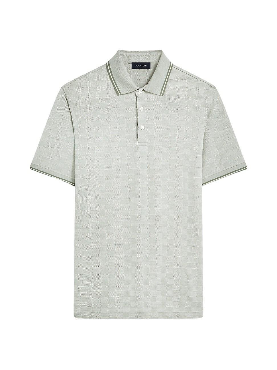 Mens 3-Button Cotton Polo Shirt Product Image