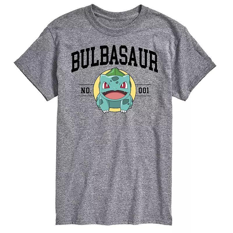 Big & Tall Pokemon Bulbasaur Collegiate Graphic Tee, Men's,  Product Image