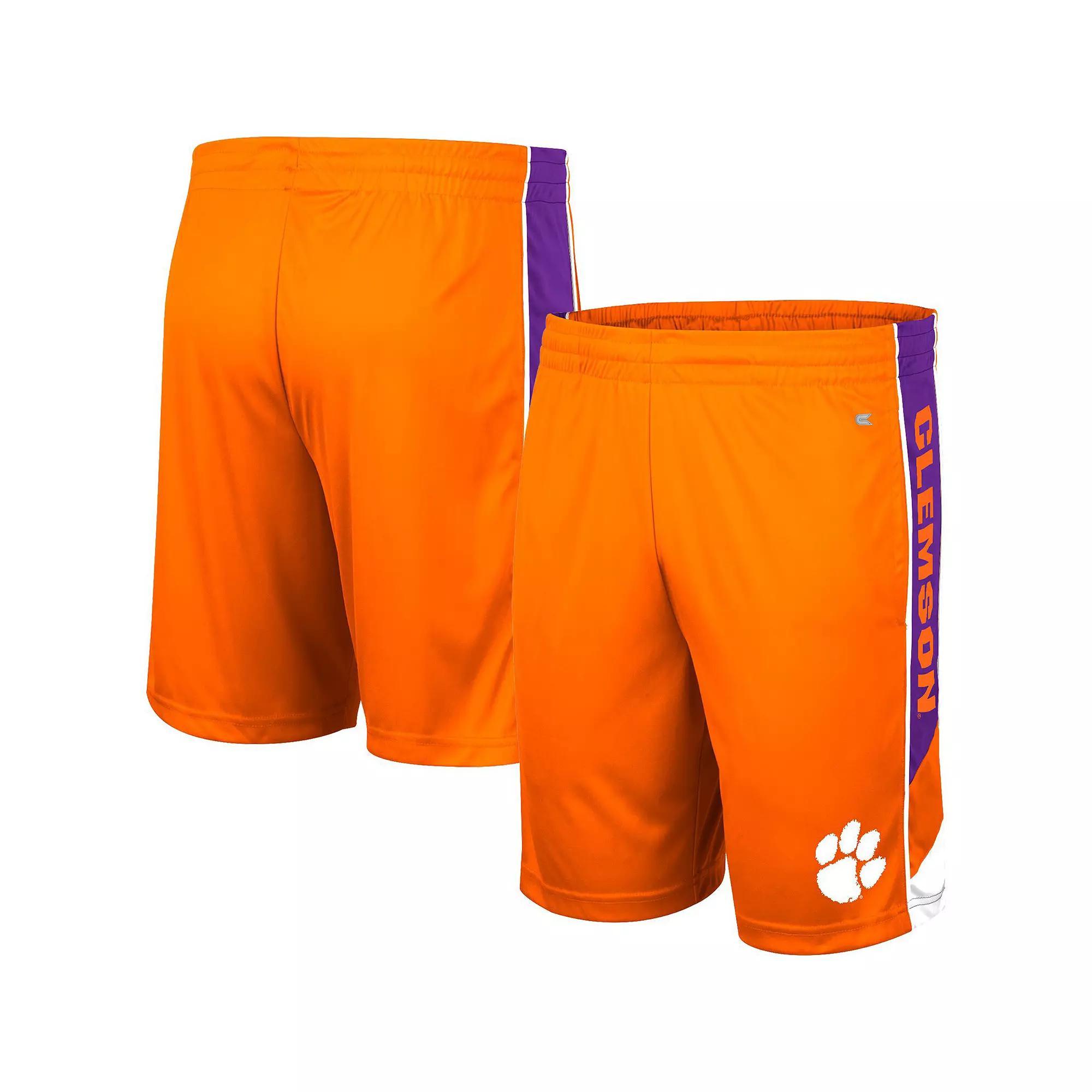 Men's Colosseum Orange Clemson Tigers Pool Time Shorts, Size: Medium Product Image