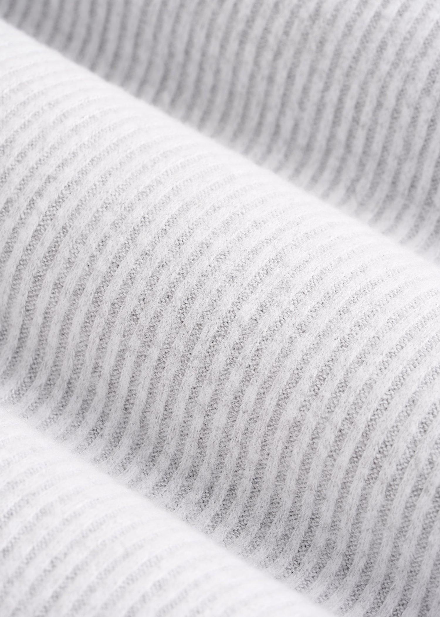 Women's Ribbed Flare Lounge Pants for Tall Women in Fog Grey Mix Female Product Image