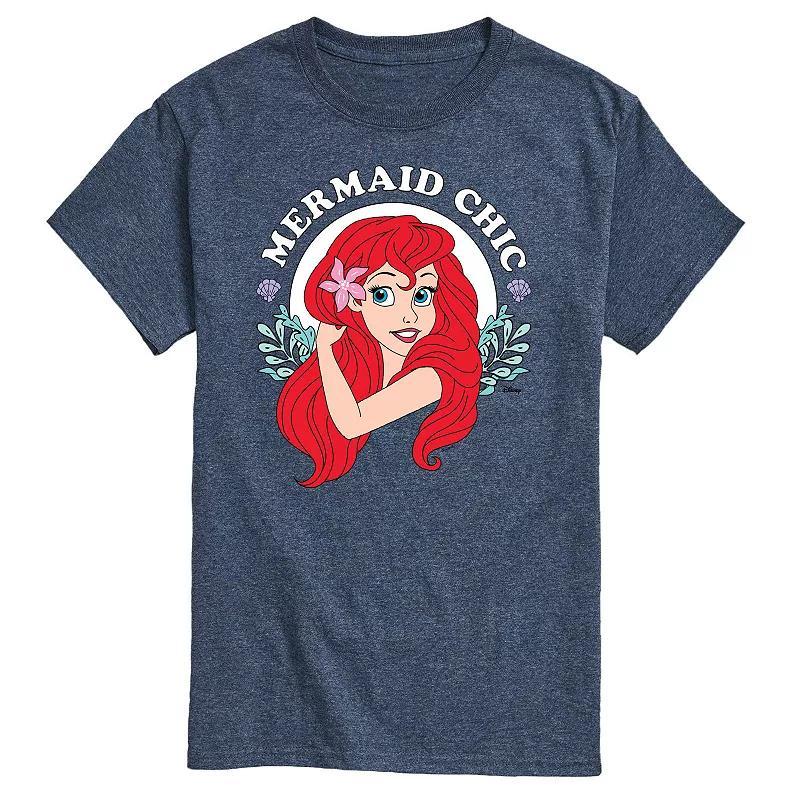 Disneys The Little Mermaid Mens Mermaid Chic Tee Product Image