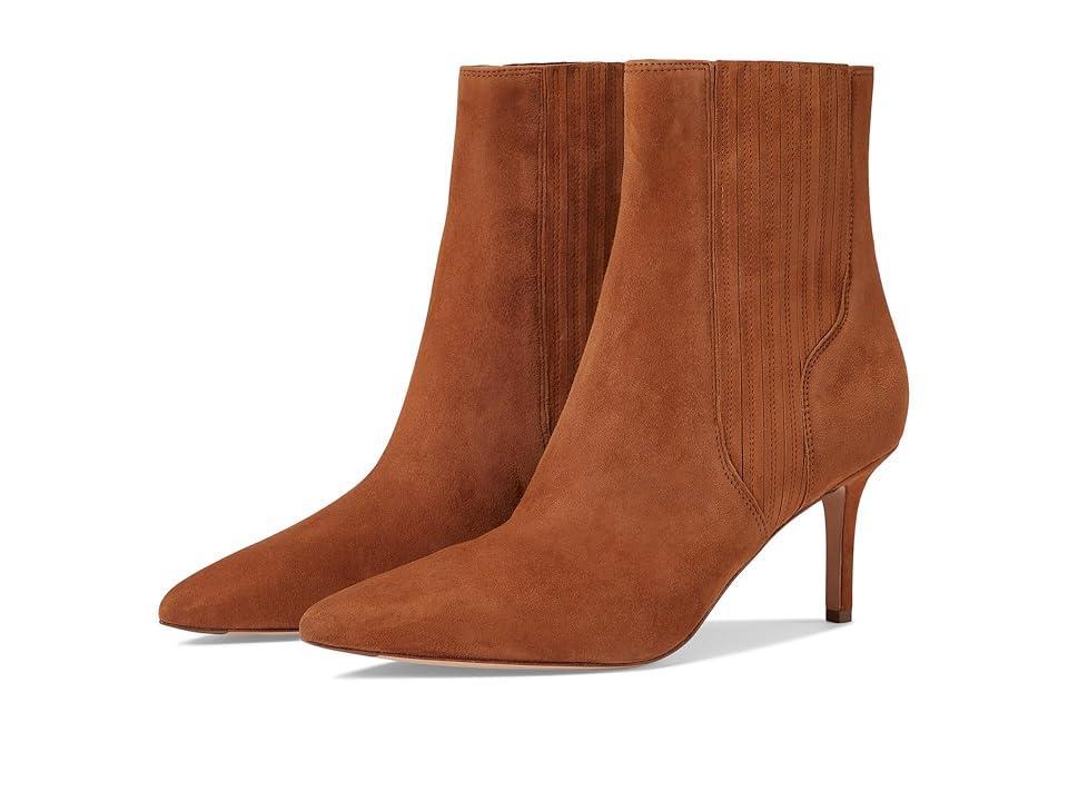 Lisa Suede Stiletto Chelsea Booties Product Image