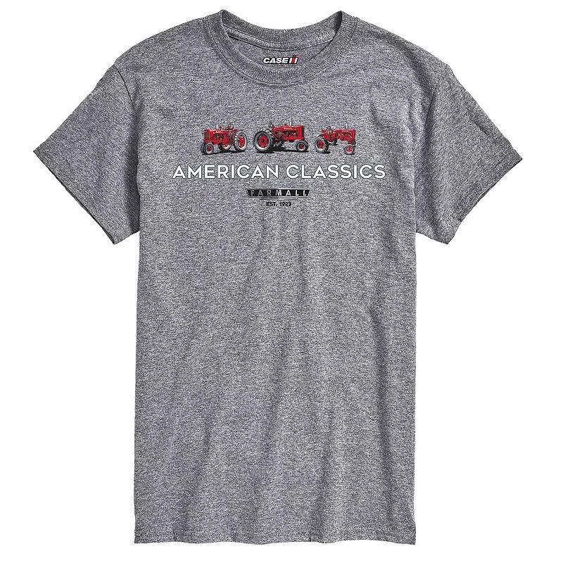 Big & Tall Case IH American Classic Tee, Men's, Size: 3XL Tall, Gray Product Image