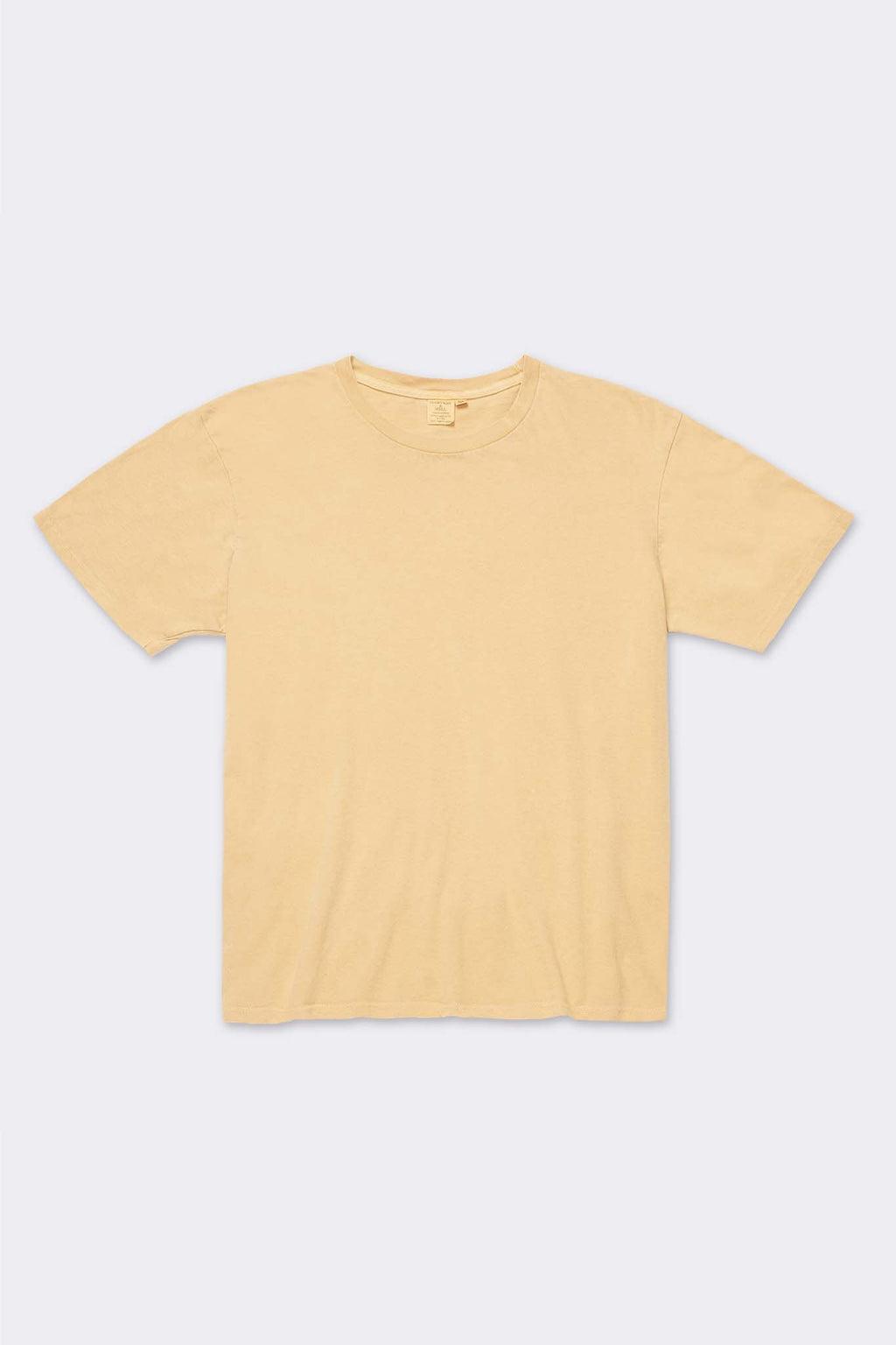 Natural Dye Pomegranate + Chestnut Women's Organic Unisex Style Crew Tee Product Image