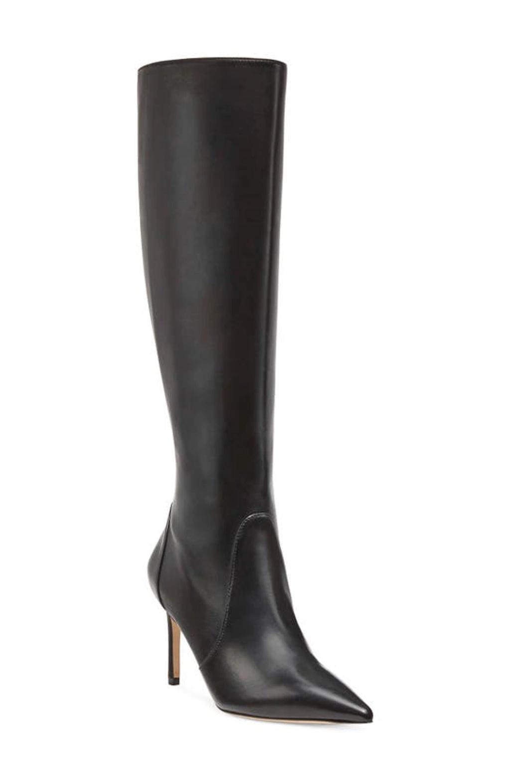 STUART WEITZMAN Ultrastuart 100 Stretch Pointed Toe Over The Knee Boot In Blk Black Product Image