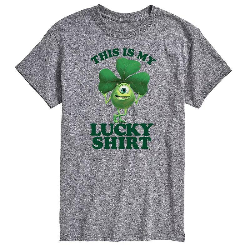 Disneys Monsters Inc. Mens My Lucky Shirt Graphic Tee Product Image