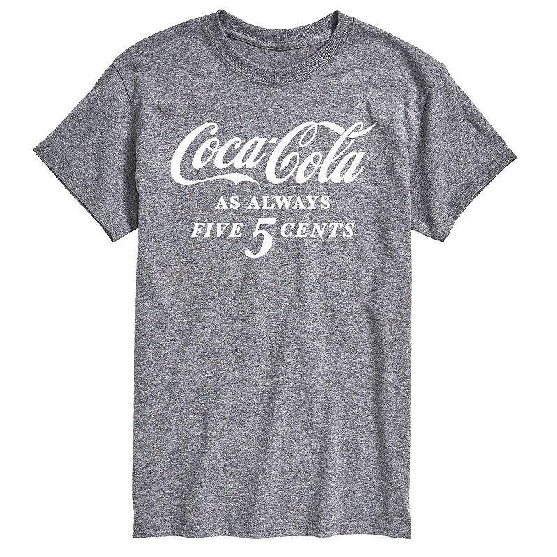 Mens Coca-Cola As Always Five Cents Graphic Tee Product Image