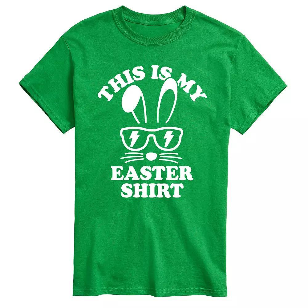 Men's This Is My Easter Shirt Graphic Tee, Size: Medium, Black Product Image