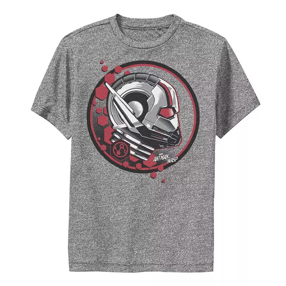 Boys 8-20 Marvel Ant-Man & The Wasp Red Hex Stamp Performance Graphic Tee, Boy's, Size: Medium, Grey Heather Product Image