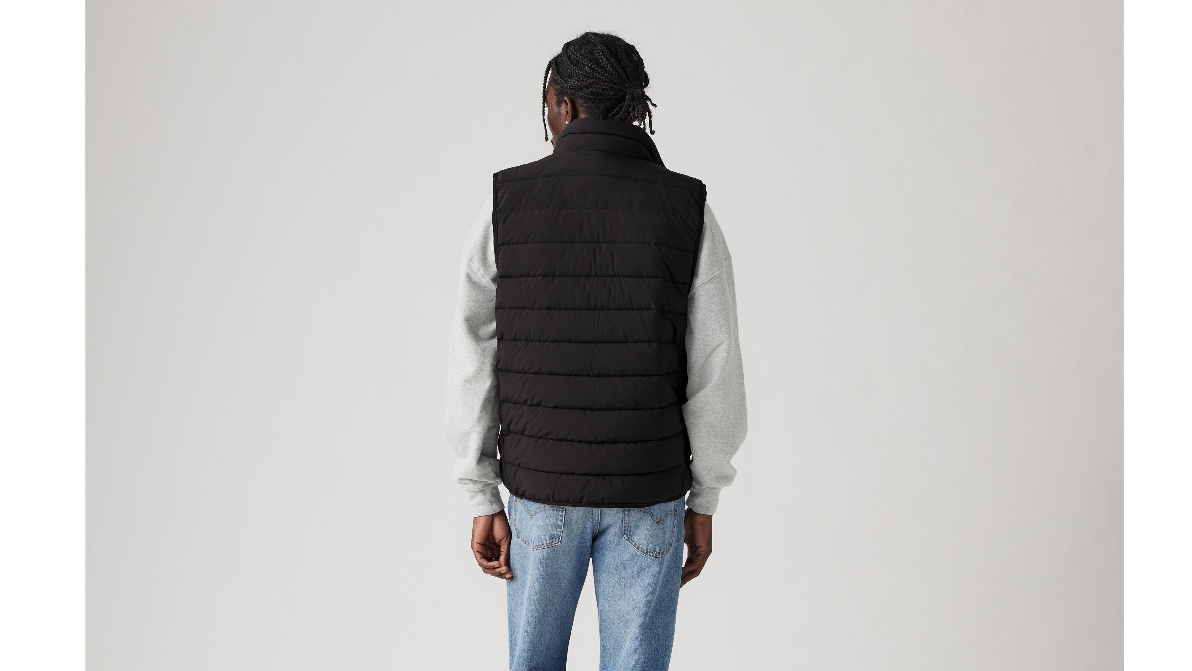 2 Chest Pocket Lightweight Quilted Vest Product Image