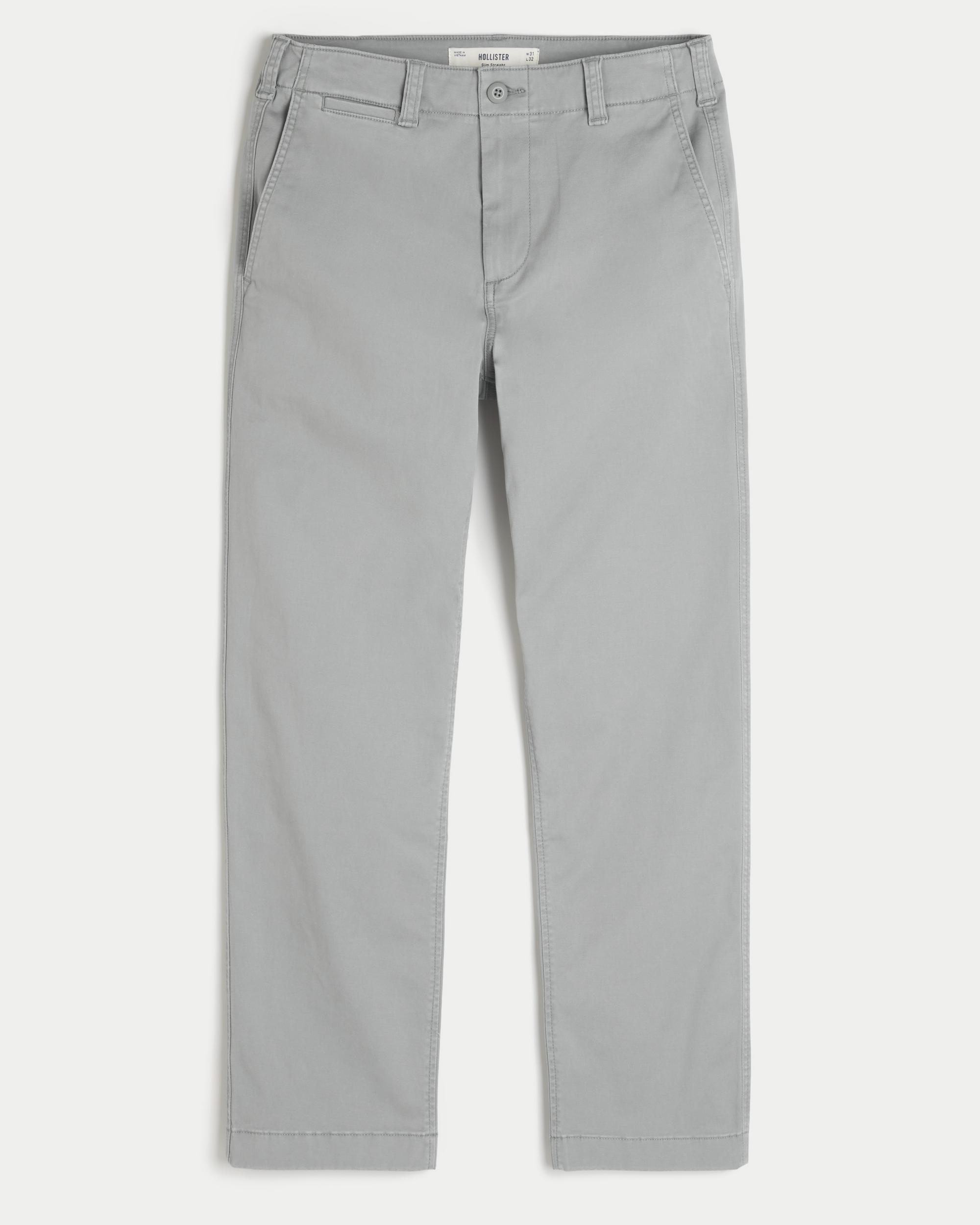 Slim Straight Chino Pants Product Image