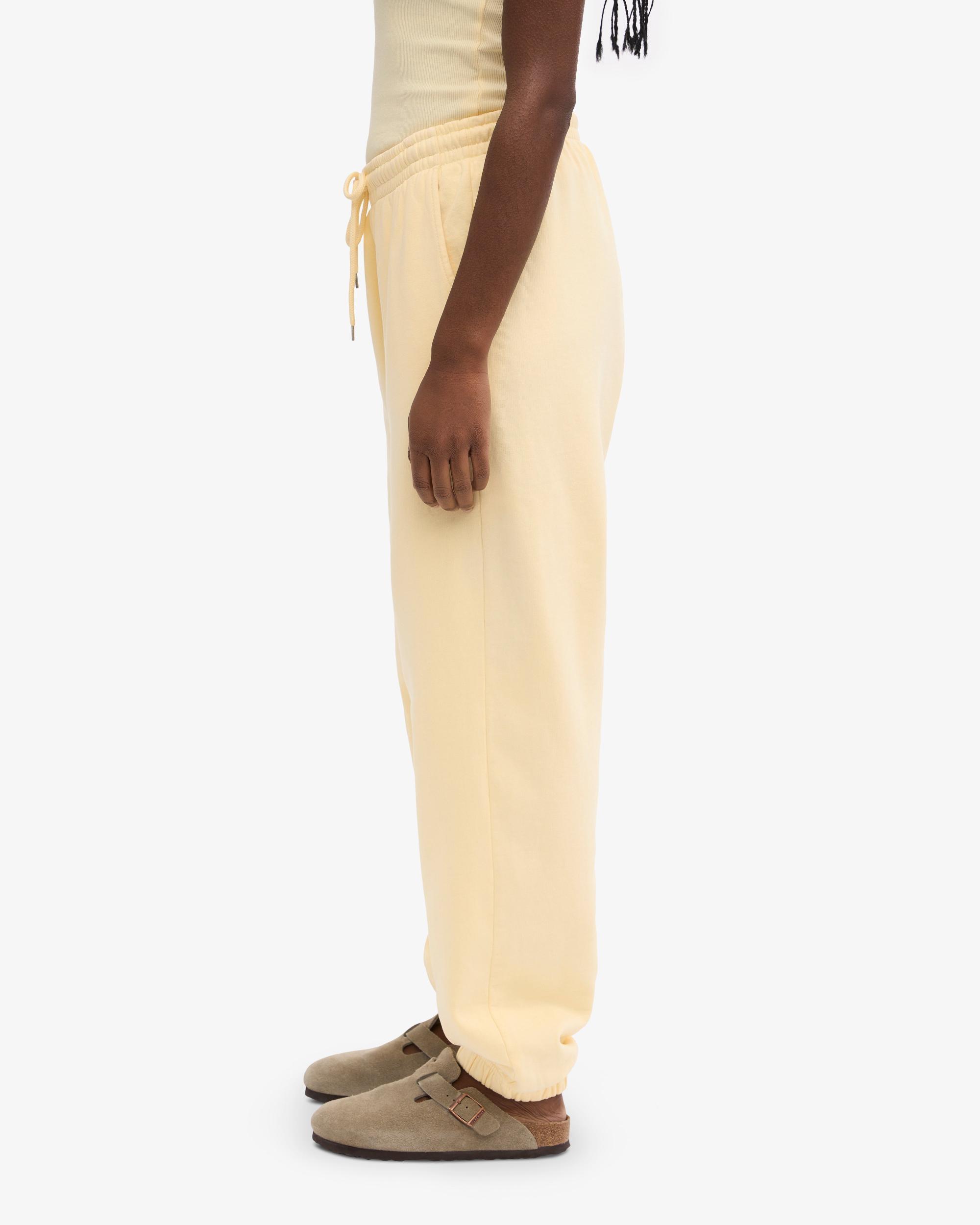 Organic Sweatpants - Soft Yellow Product Image