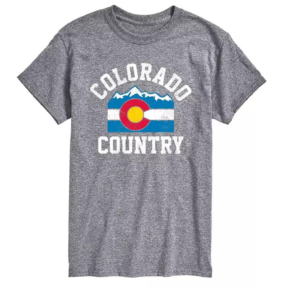 Men's Colorado Country Tee, Size: Large, Gray Product Image