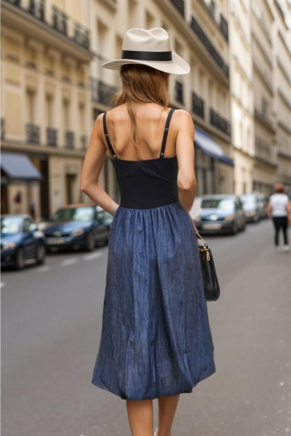 Mira Midi Bubble Dress Product Image