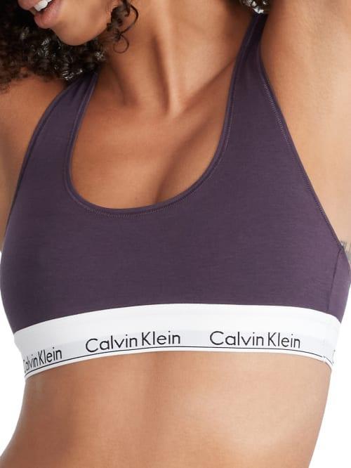 Calvin Klein Modern Cotton Unlined Bralette F3785, Womens Product Image