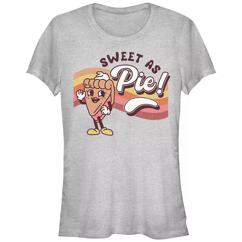 Juniors' Sweet As Pie Graphic Tee, Women's,  Product Image