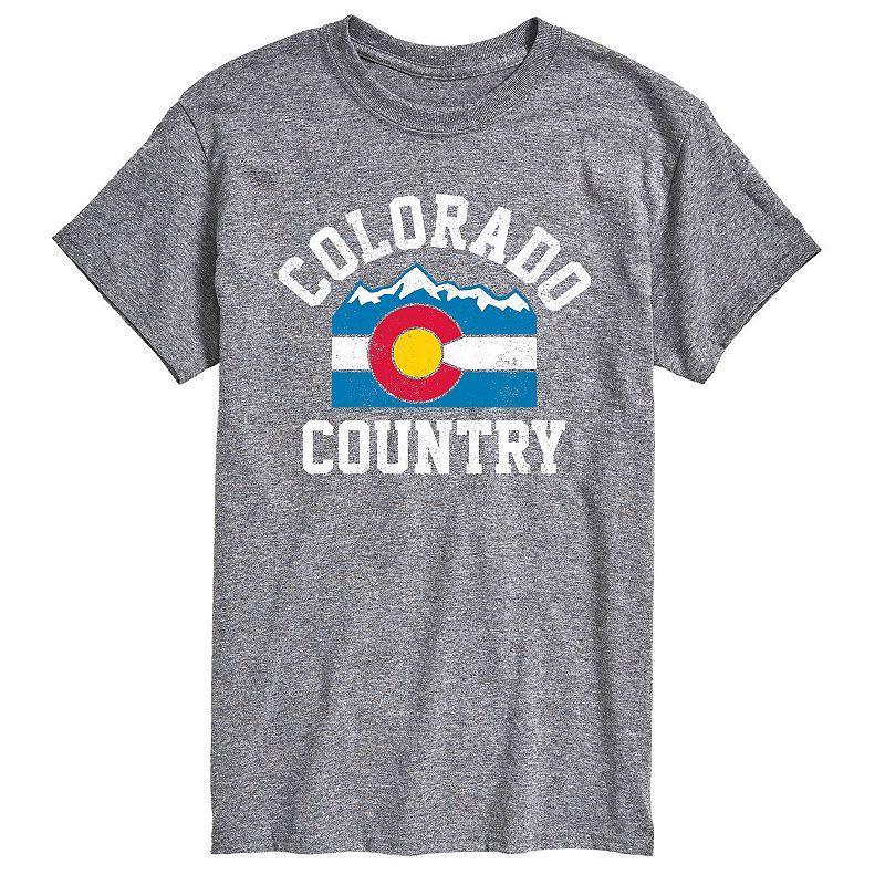 Men's Colorado Country Tee, Size: Large, Gray Product Image