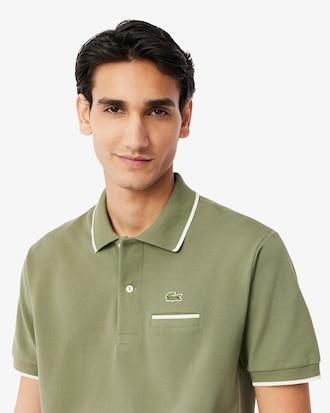 Classic Fit Pocket Accent L.12.12 Polo Shirt Product Image