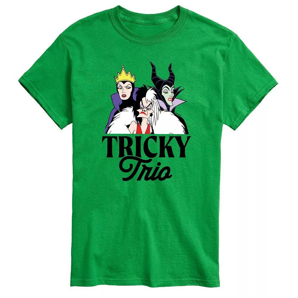 Disney Villains Men's Tricky Trio Graphic Tee,  Product Image