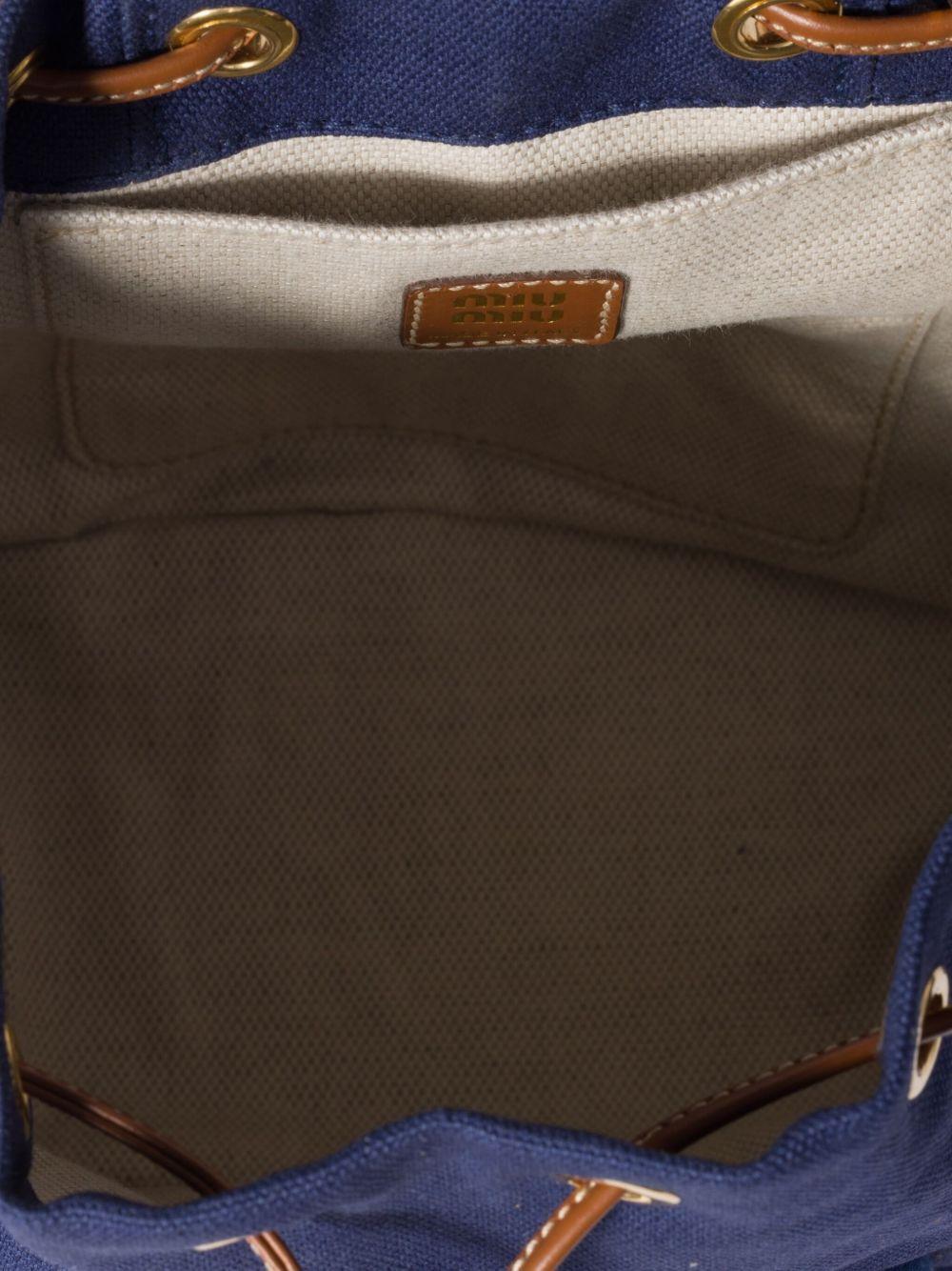 logo-lettering backpack Product Image