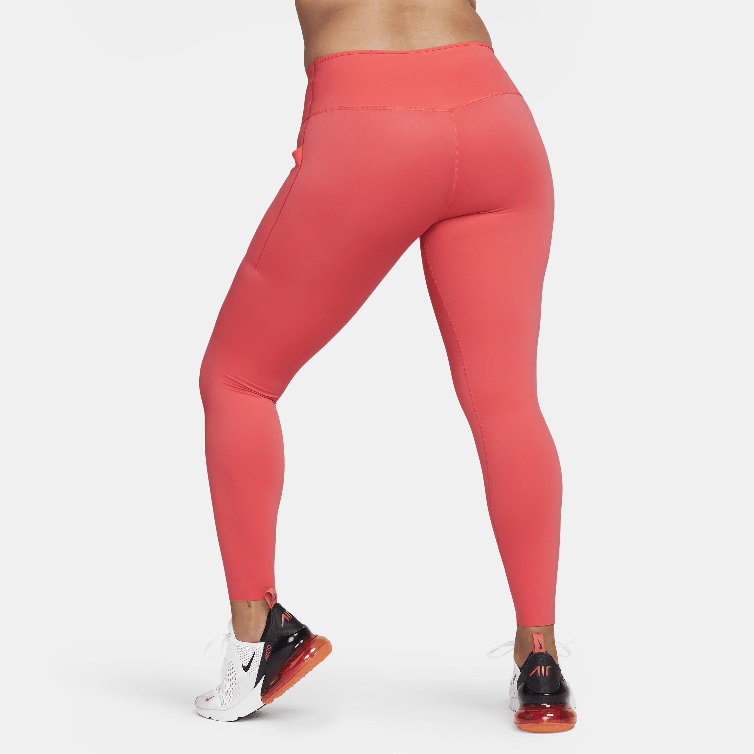 Nike Womens Go Firm-Support Mid-Rise Full-Length Leggings with Pockets Product Image