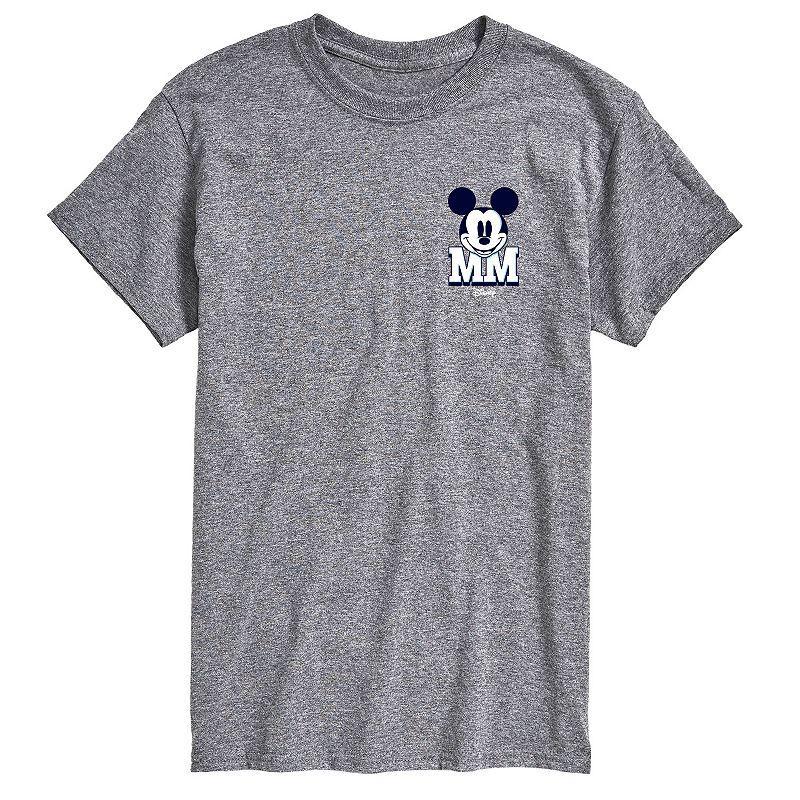 Disney's Mickey Mouse Big & Tall Graphic Tee, Men's, Size: 3XL Tall, Gray Product Image