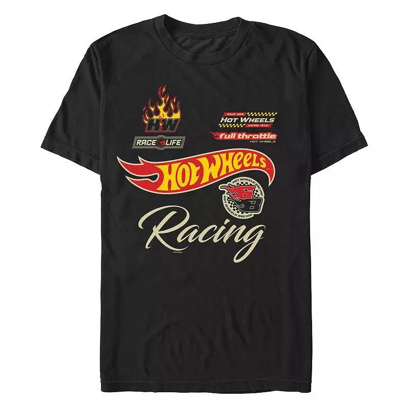 Men's Hot Wheels Race Life Full Throttle Graphic Tee,  Product Image