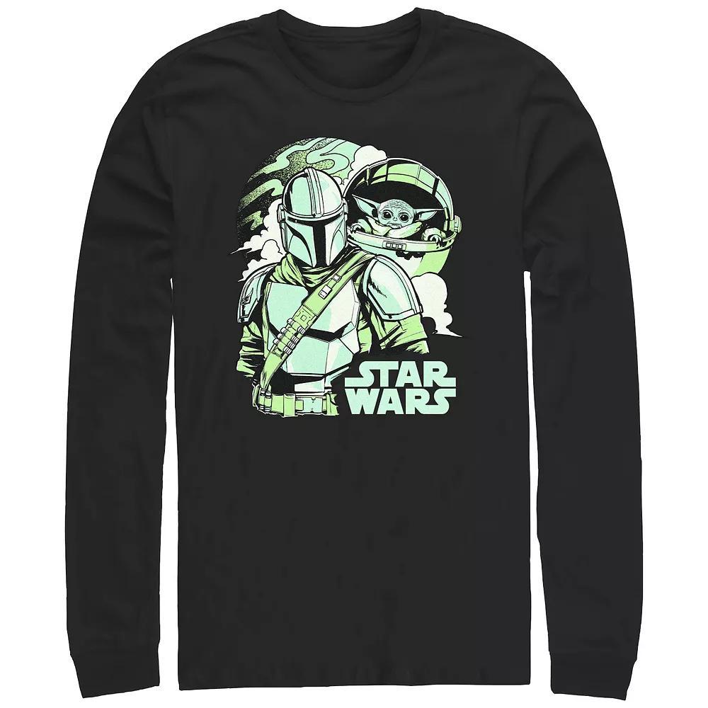 Men's The Mandalorian The Child And Mando Portrait Graphic Tee,  Product Image