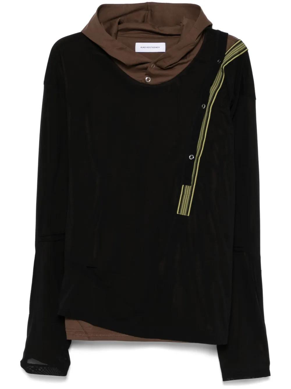 KIKO KOSTADINOV Inex Hoodie In Black Product Image