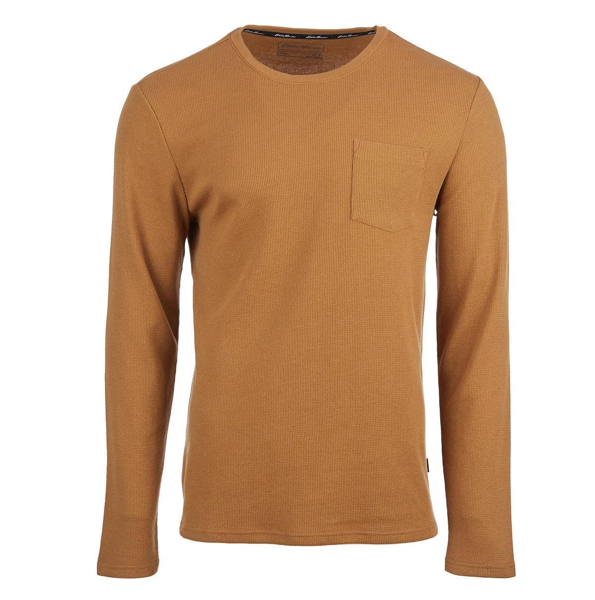 Eddie Bauer Men's Long Sleeve Waffle Pocket Crew Product Image