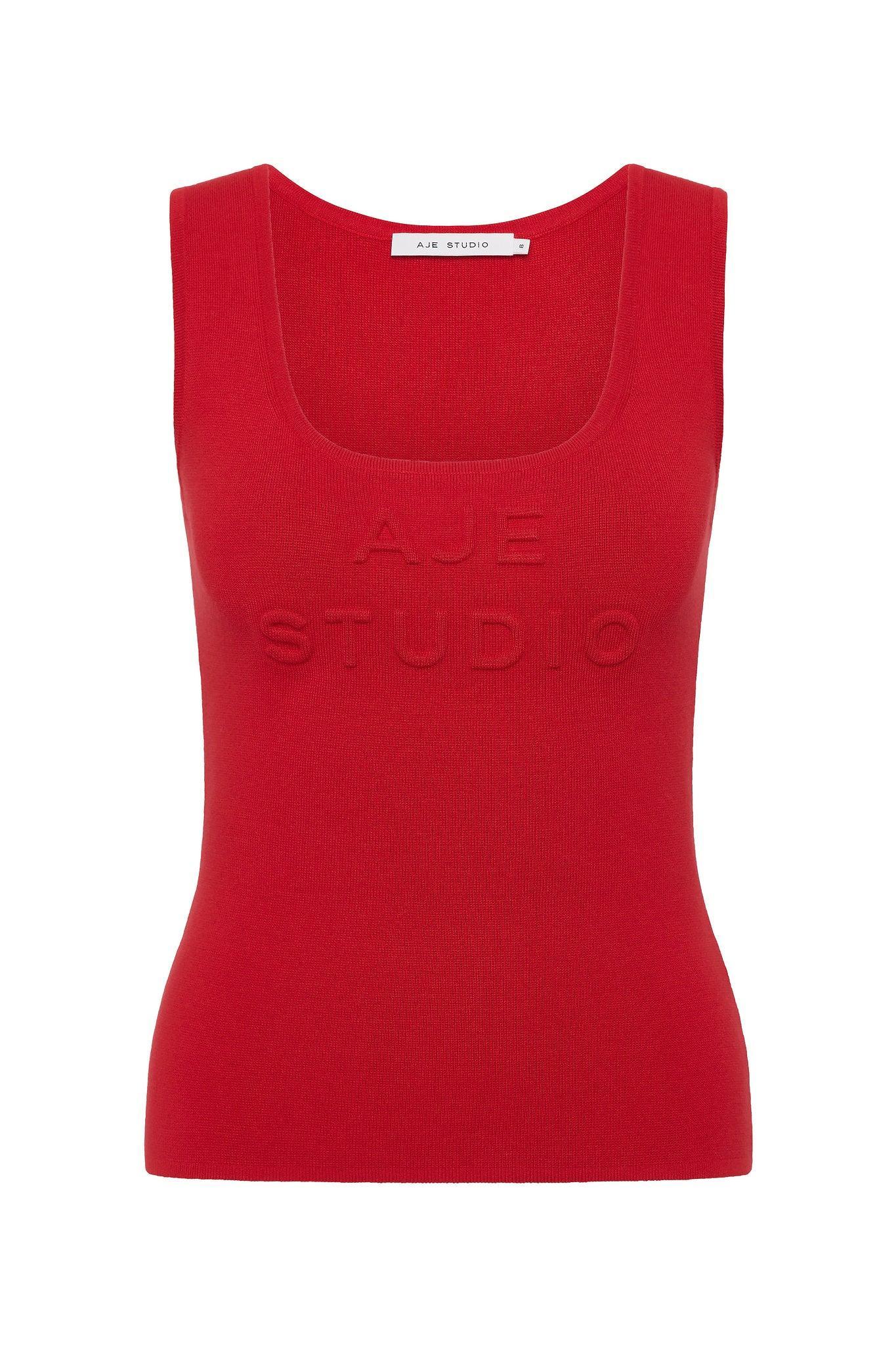 Core Knit Logo Tank Product Image