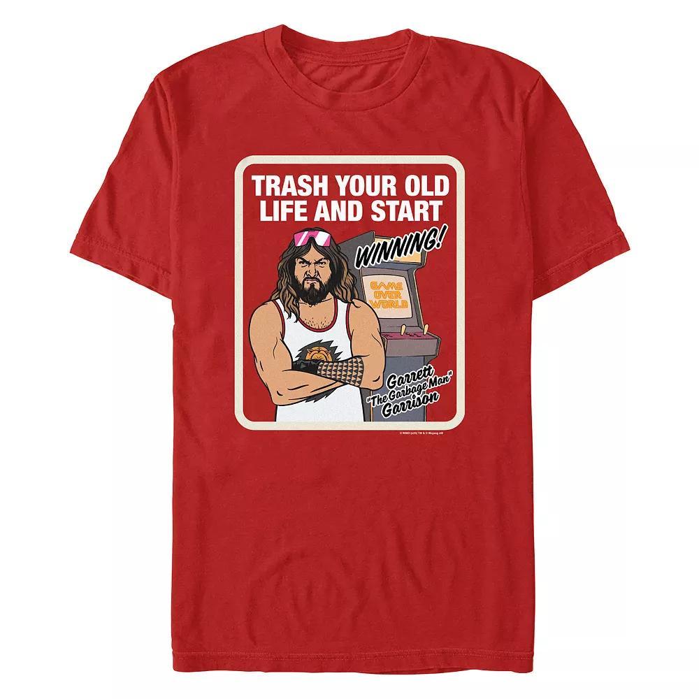 Men's Minecraft Movie Trash Your Old Life Graphic Tee,  Product Image