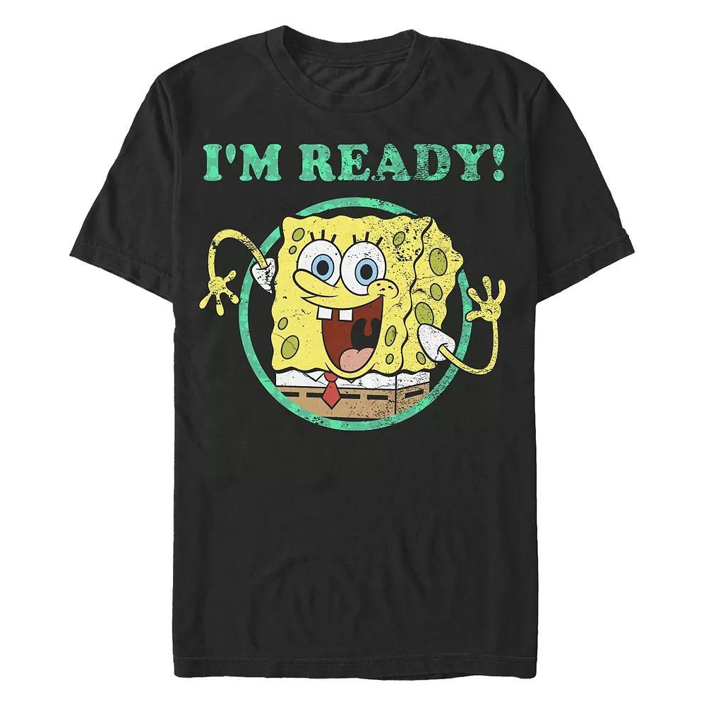 Disney's SpongeBob SquarePants I'm Ready! Men's Graphic Tee,  Product Image
