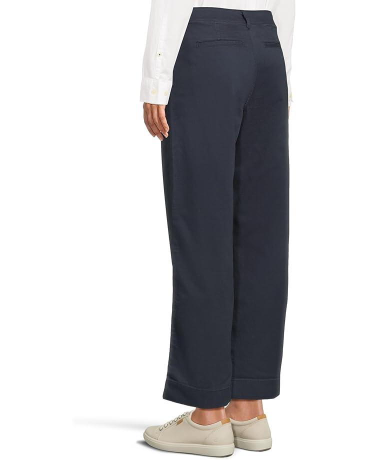 Lakewashed Pull-On Wide Leg Pants Product Image