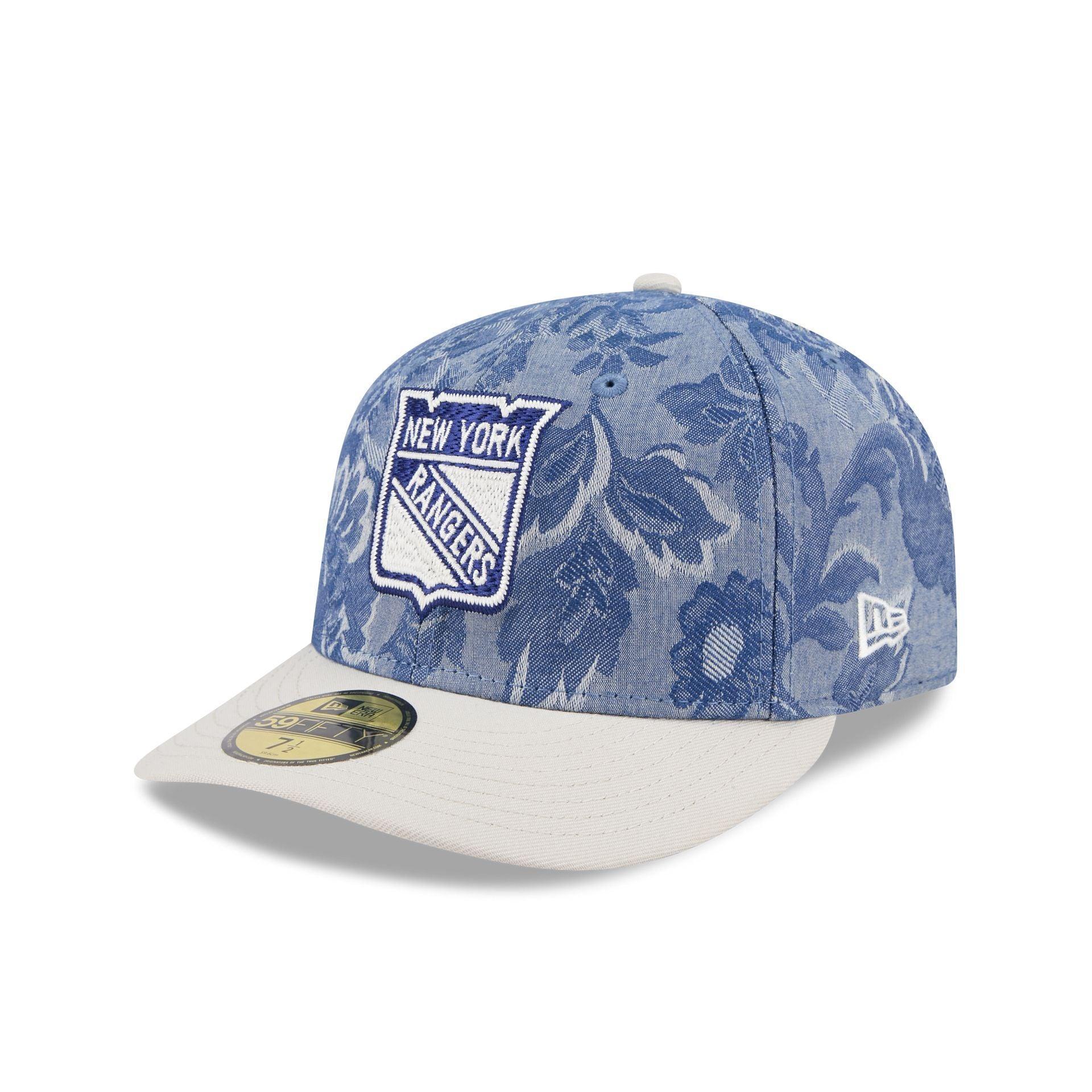 New York Rangers Two-Tone Denim 59FIFTY Fitted Hat Male Product Image