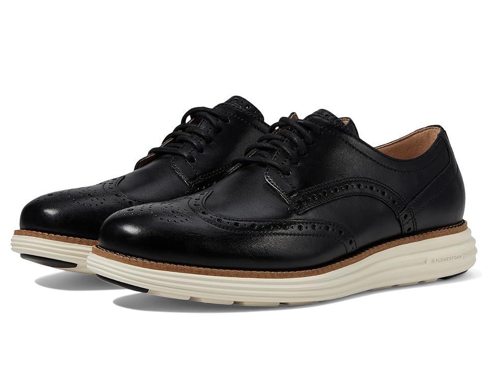 Cole Haan Mens riginal Grand Remastered Wingtip Oxford Shoes - Black Size 11 Product Image